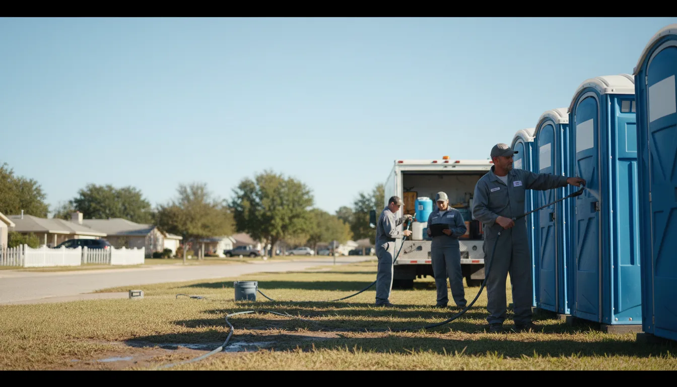 Long-Term Portable Toilet Rental in Tillar, AR near me